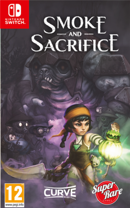 Smoke and Sacrifice box art for Nintendo Switch