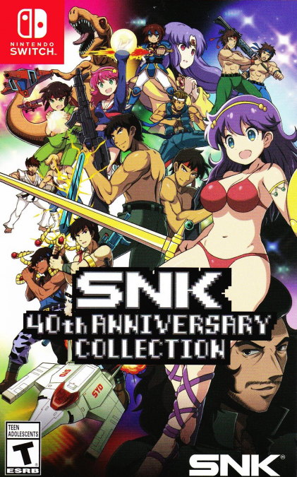 SNK 40th Anniversary Collection box art for Nintendo Switch