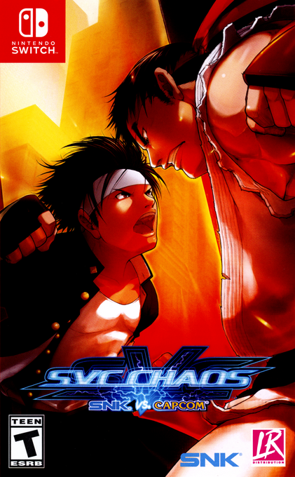 SNK VS. Capcom SVC Chaos box art for Nintendo Switch