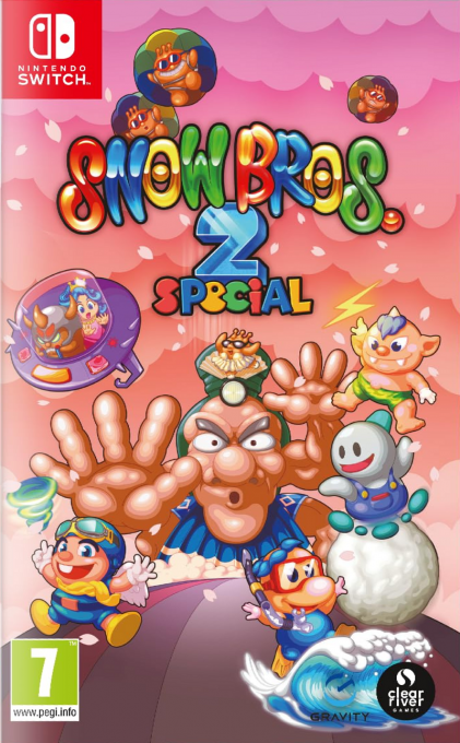 Snow Bros. 2 Special box art for Nintendo Switch