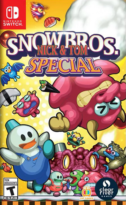 Snow Bros. Nick & Tom Special box art for Nintendo Switch