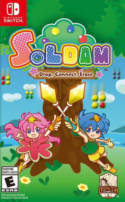 Soldam: Drop Connect Erase box art for Nintendo Switch