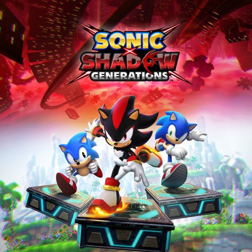 Sonic x Shadow: Generations box art for Nintendo Switch