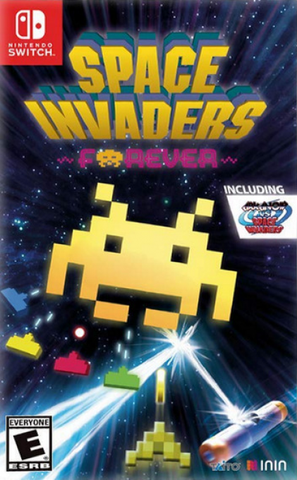 Space Invaders Forever box art for Nintendo Switch