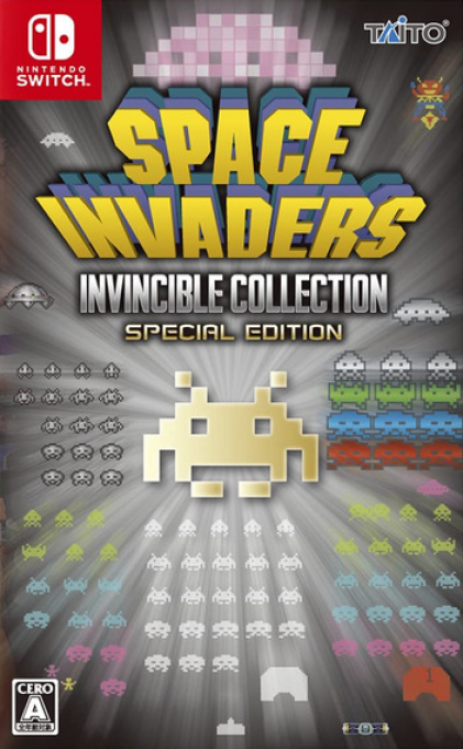 Space Invaders Invincible Collection box art for Nintendo Switch