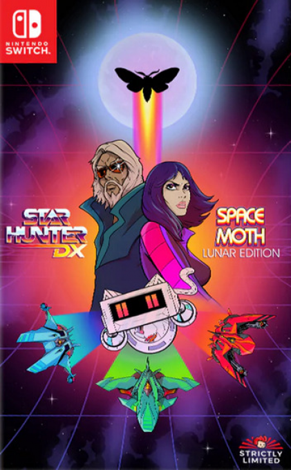 Star Hunter DX & Space Moth: Lunar Edition box art for Nintendo Switch