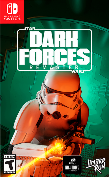 Star Wars: Dark Forces Remaster [Premium Edition] box art for Nintendo Switch