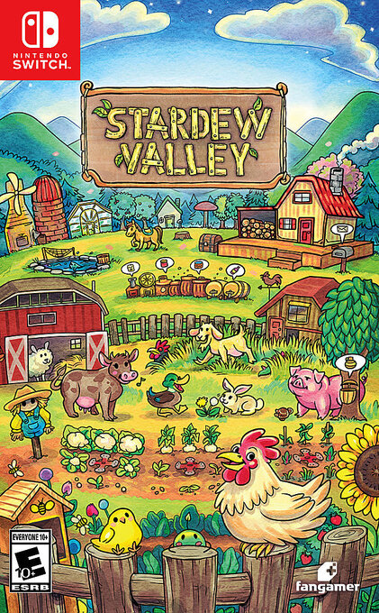Stardew Valley box art for Nintendo Switch