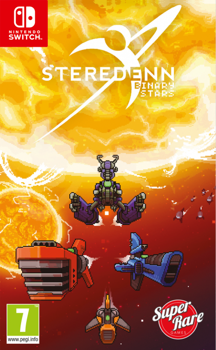 Steredenn: Binary Stars box art for Nintendo Switch