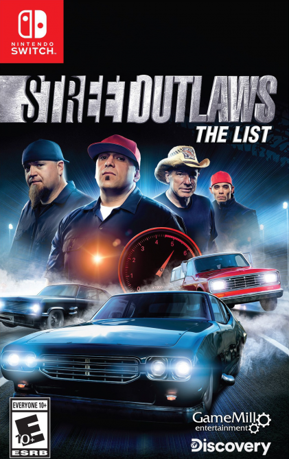 Street Outlaws: The List box art for Nintendo Switch