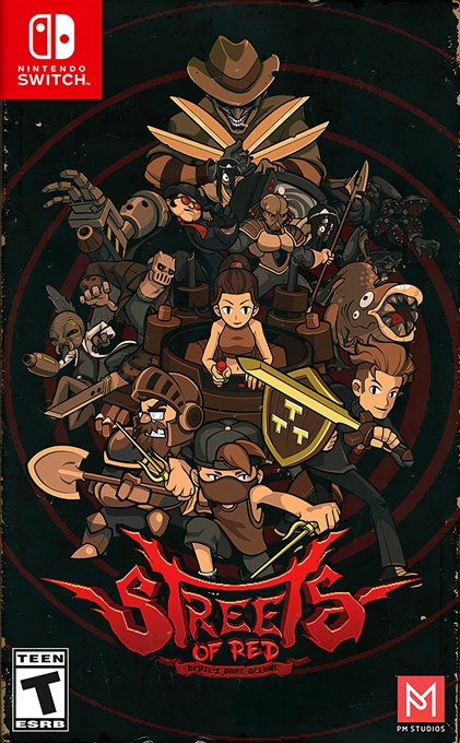 Streets of Red: Devil’s Dare Deluxe box art for Nintendo Switch