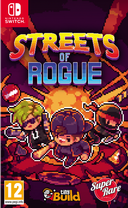 Streets Of Rogue box art for Nintendo Switch