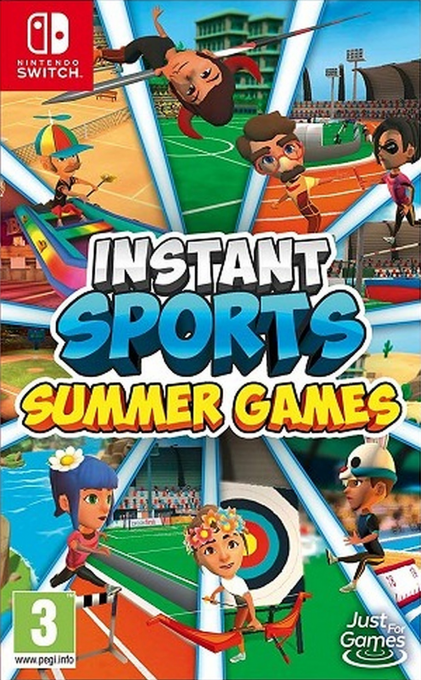 Summer Sports Games box art for Nintendo Switch