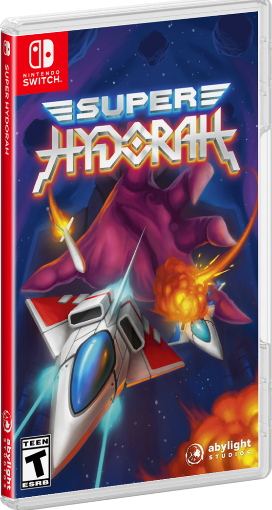 Super Hydorah box art for Nintendo Switch
