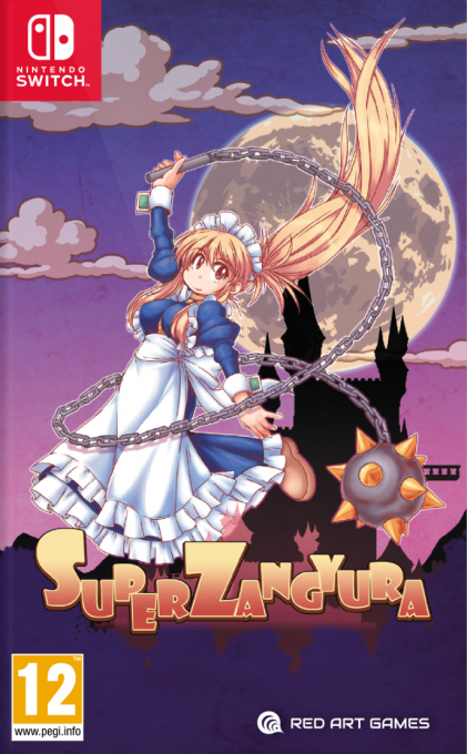 Super Zangyura box art for Nintendo Switch