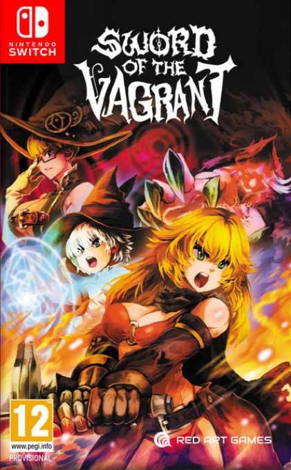 Sword of the Vagrant box art for Nintendo Switch