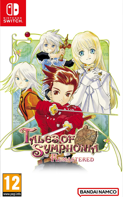 Tales of Symphonia Remastered box art for Nintendo Switch