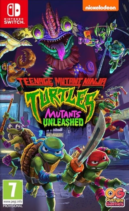 Teenage Mutant Ninja Turtles: Mutants Unleashed [Deluxe Edition] box art for Nintendo Switch
