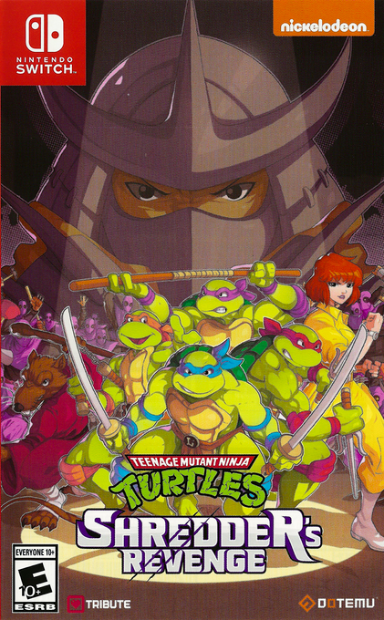 Teenage Mutant Ninja Turtles: Shredder's Revenge [Radical Edition] box art for Nintendo Switch