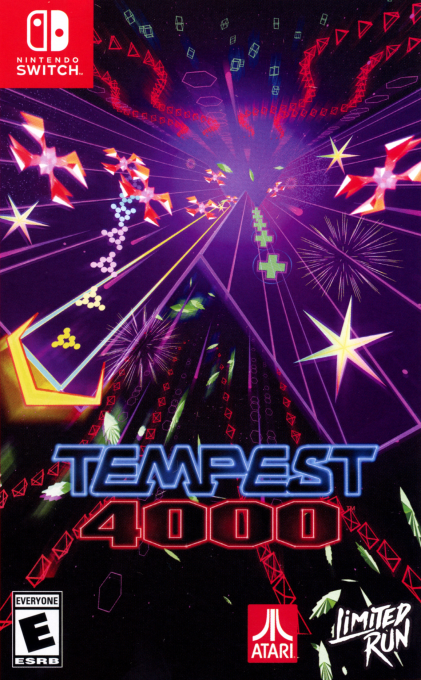 Tempest 4000 box art for Nintendo Switch