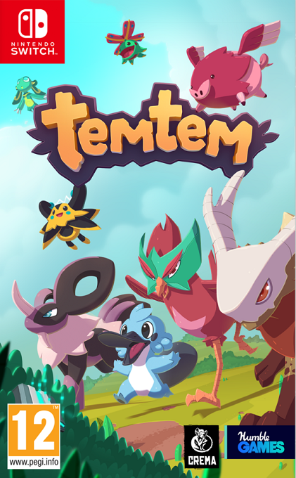 Temtem box art for Nintendo Switch