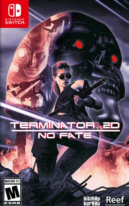 Terminator 2D: No Fate box art for Nintendo Switch