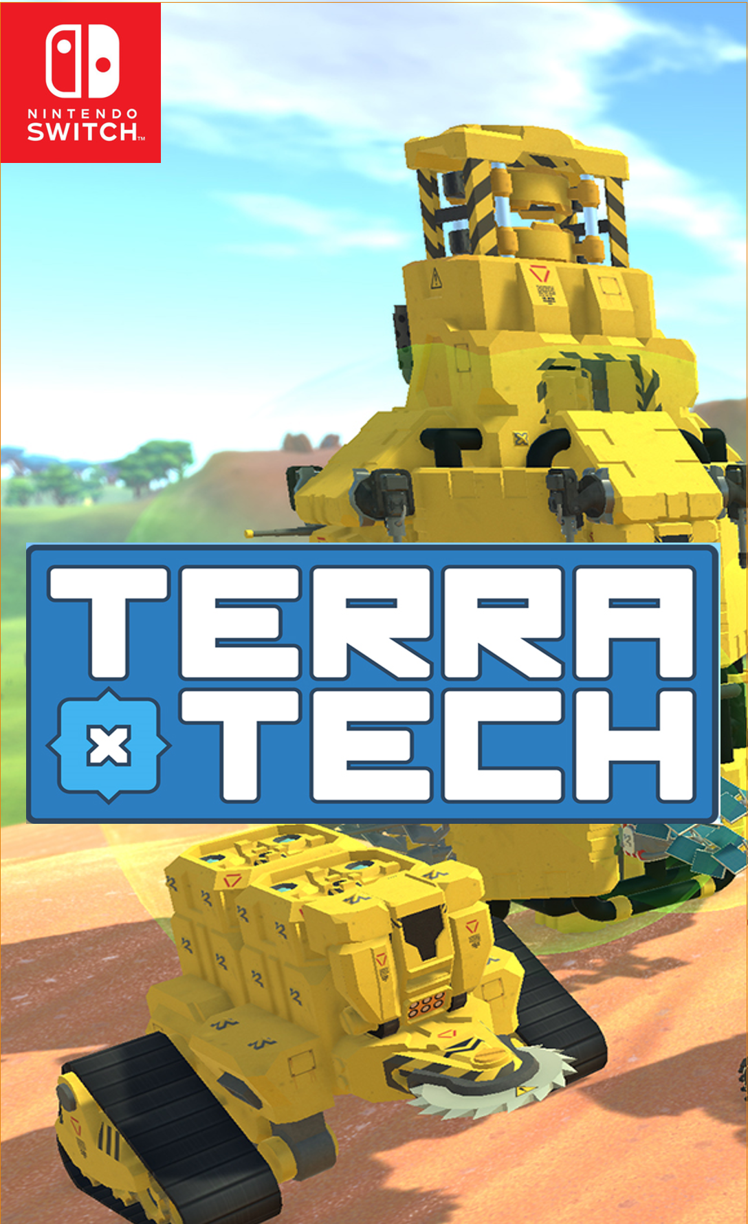 Terra Tech box art for Nintendo Switch