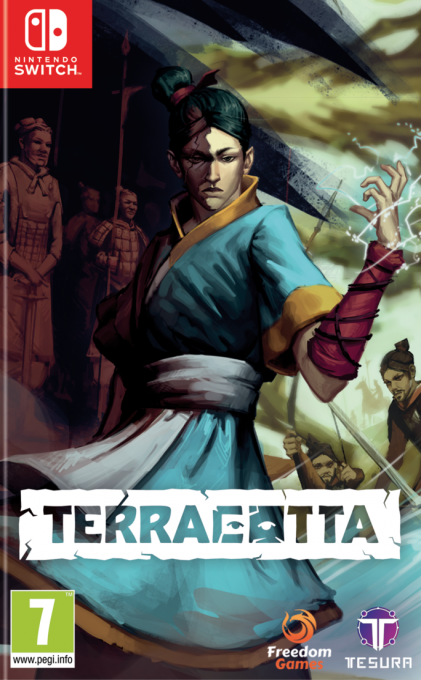 Terracotta box art for Nintendo Switch