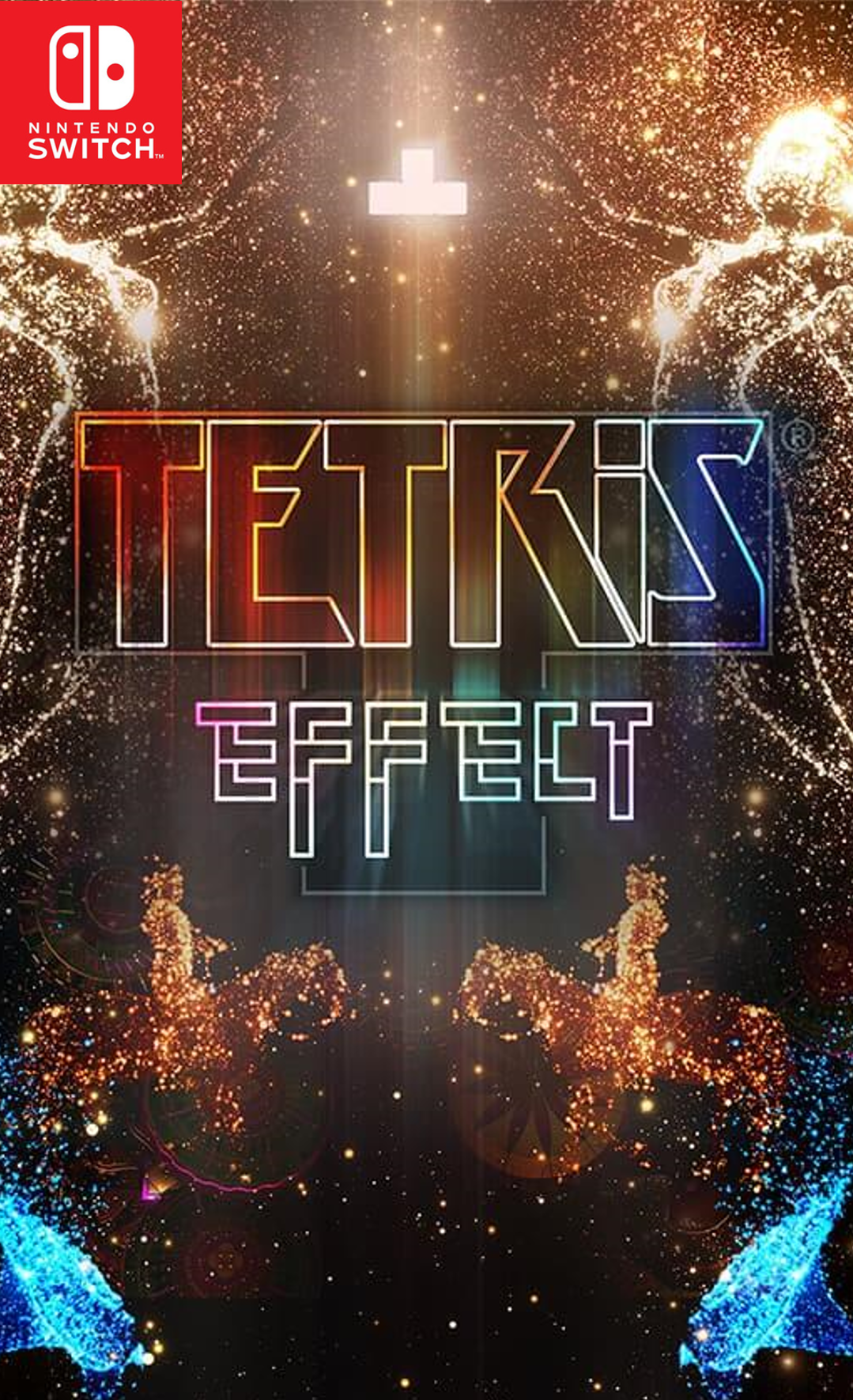 Tetris Effect Connected box art for Nintendo Switch
