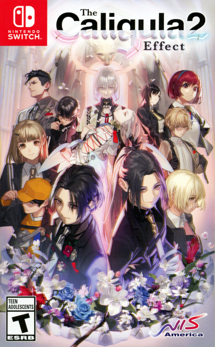 The Caligula Effect 2 box art for Nintendo Switch