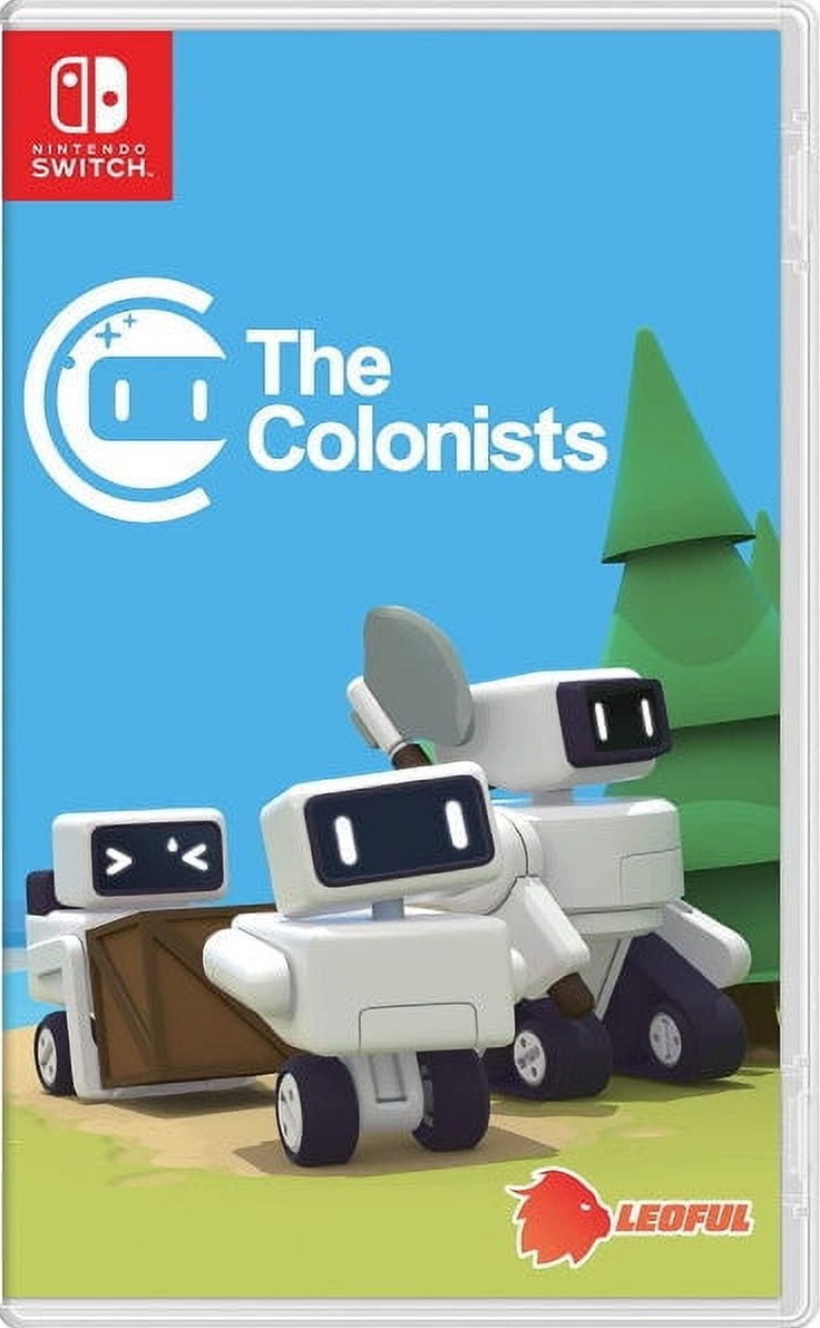The Colonists box art for Nintendo Switch