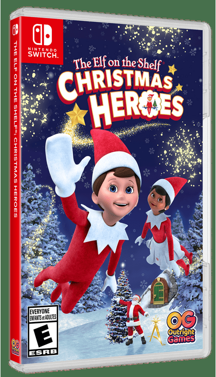 The Elf On The Shelf: Christmas Heroes box art for Nintendo Switch