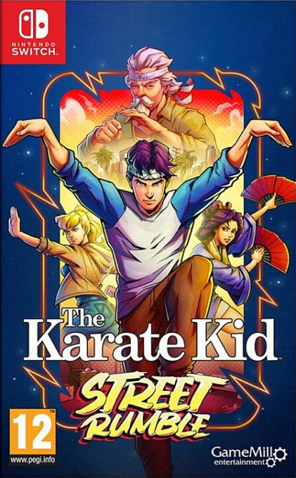 The Karate Kid: Street Rumble box art for Nintendo Switch