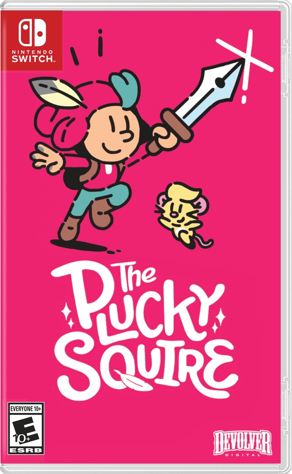 The Plucky Squire box art for Nintendo Switch