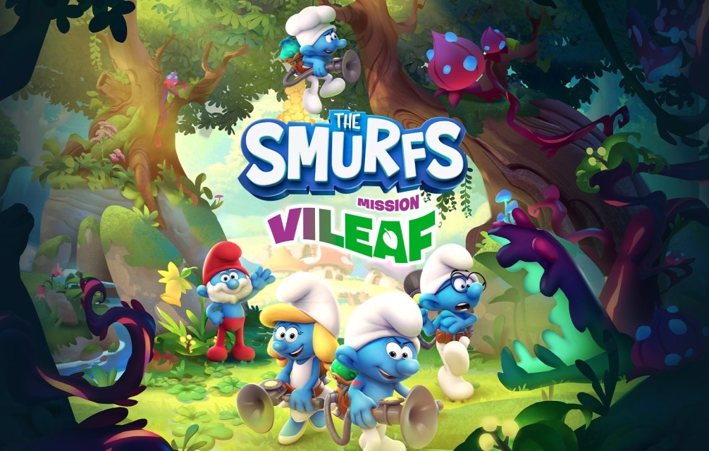 The Smurfs Mission Vileaf box art for Nintendo Switch