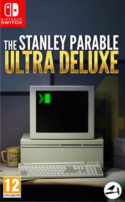 The Stanley Parable: Ultra Deluxe box art for Nintendo Switch