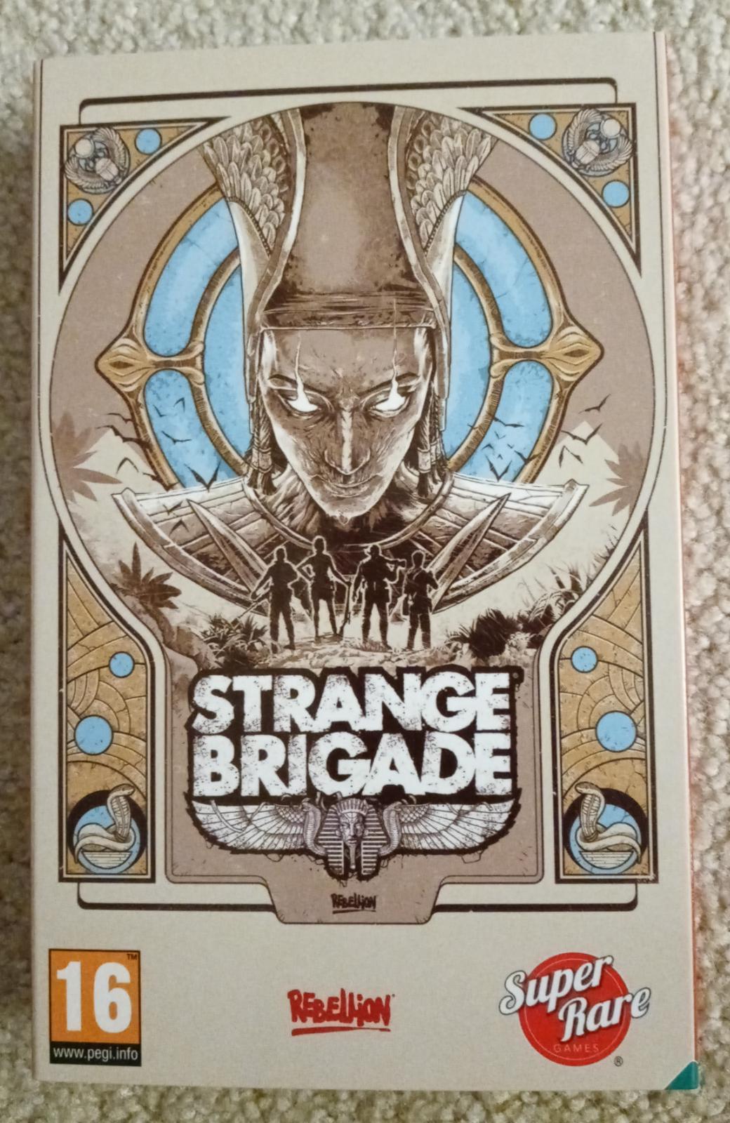 The Strange Brigade box art for Nintendo Switch