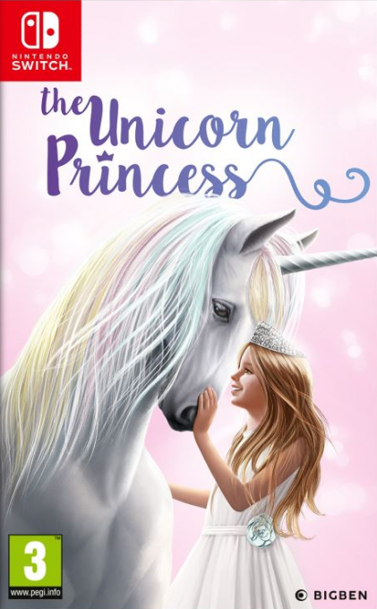 The Unicorn Princess box art for Nintendo Switch