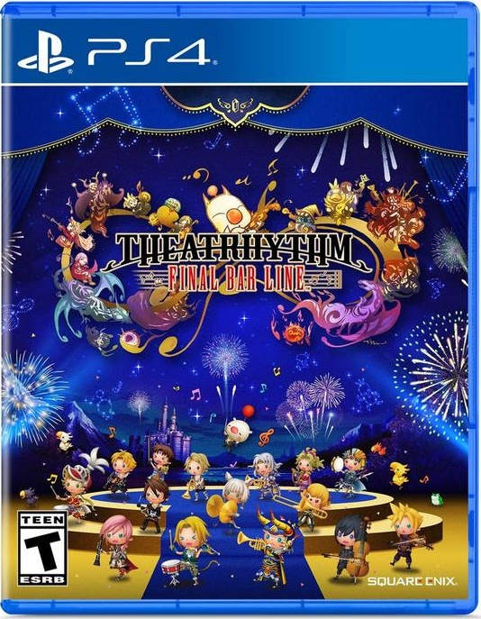 Theatrhythm Final Bar Line box art for Nintendo Switch