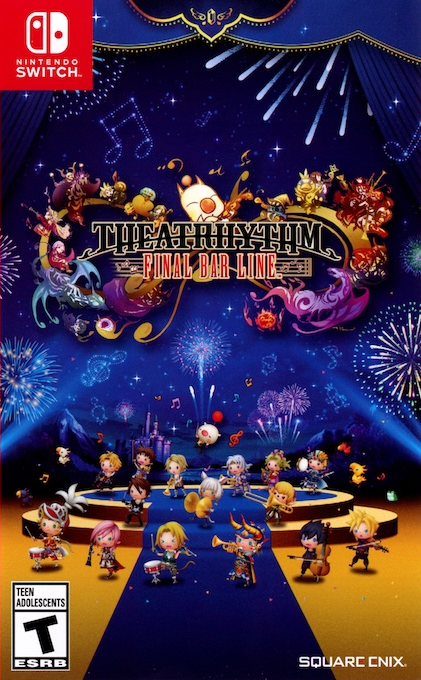 Theatrhythm Final Bar Line box art for Nintendo Switch