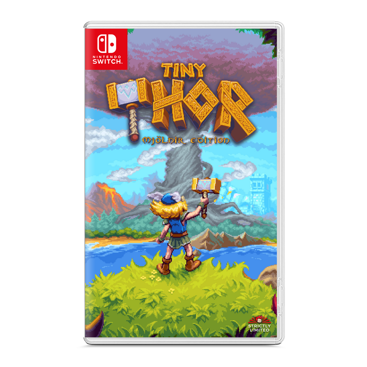 Tiny Thor: Mjolnir Edition box art for Nintendo Switch