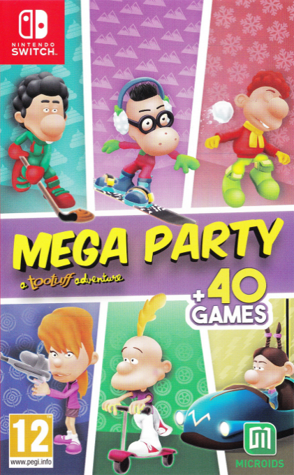 Titeuf Mega Party box art for Nintendo Switch