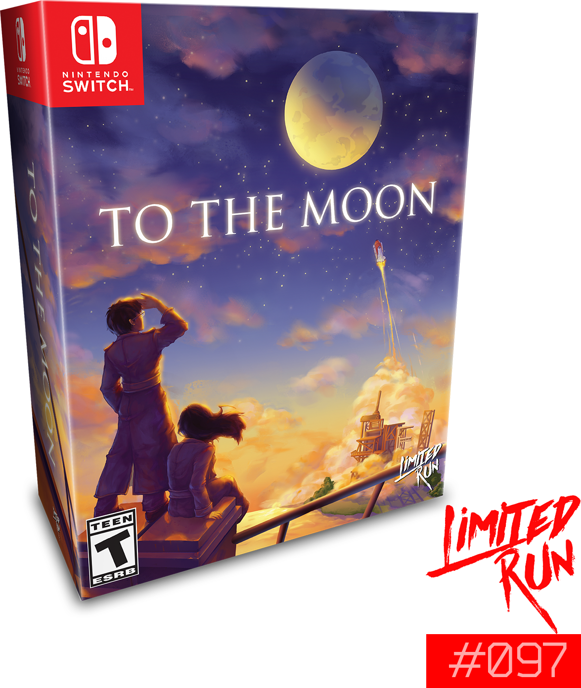 To the Moon Collector's Edition box art for Nintendo Switch