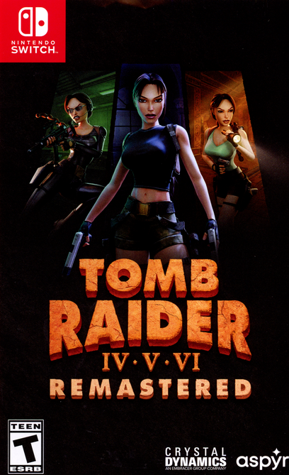 Tomb Raider IV-VI Remastered [Collector's Edition] box art for Nintendo Switch
