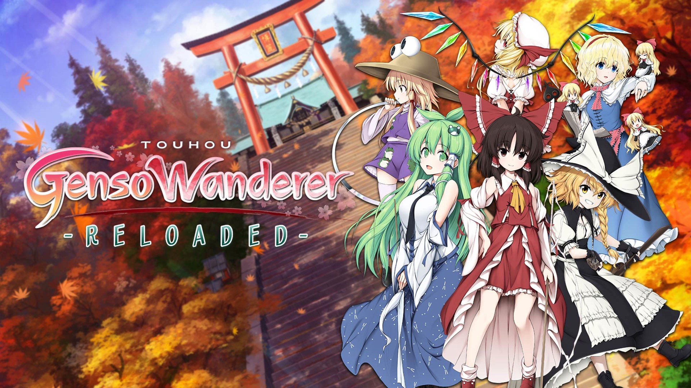 Touhou Genso Wanderer Reloaded box art for Nintendo Switch