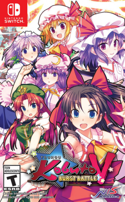Touhou Kobuto V: Burst Battle box art for Nintendo Switch