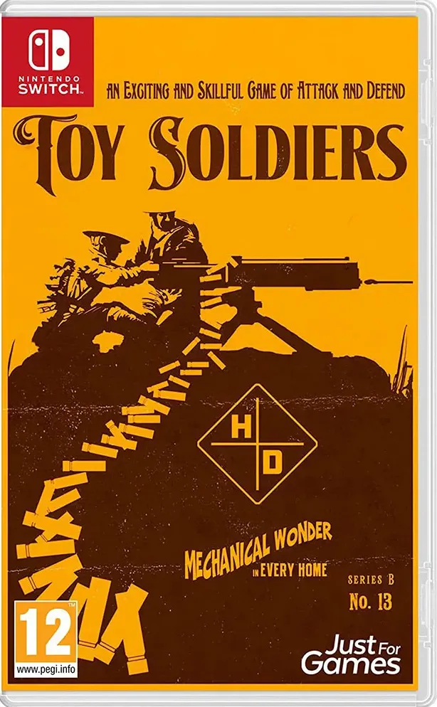 Toy Soldiers HD box art for Nintendo Switch