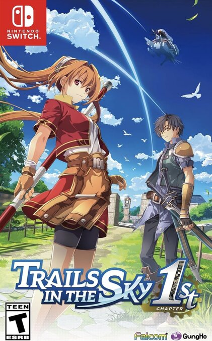 Trails In The Sky 1st Chapter box art for Nintendo Switch