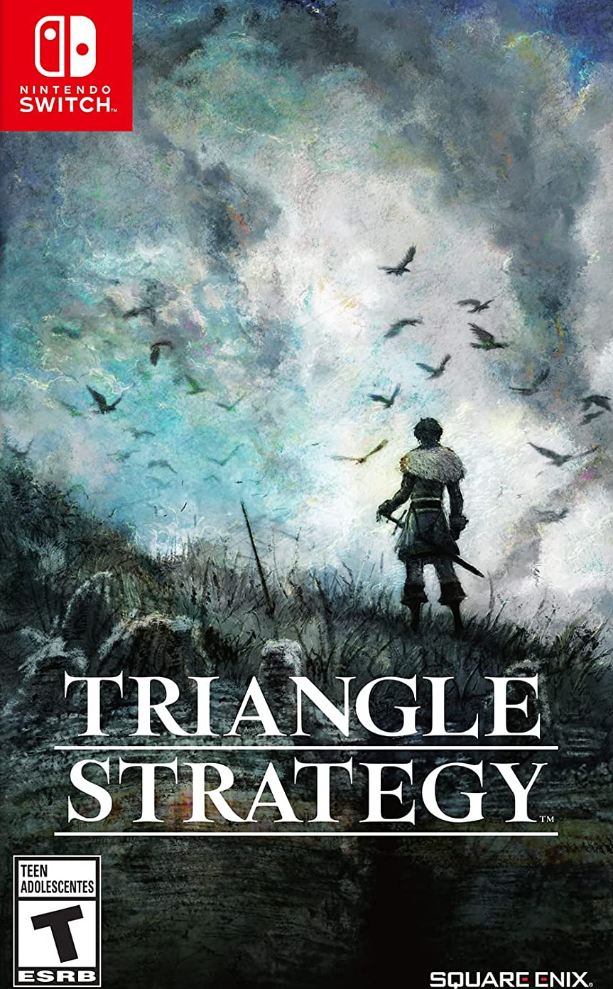 Triangle Strategy box art for Nintendo Switch