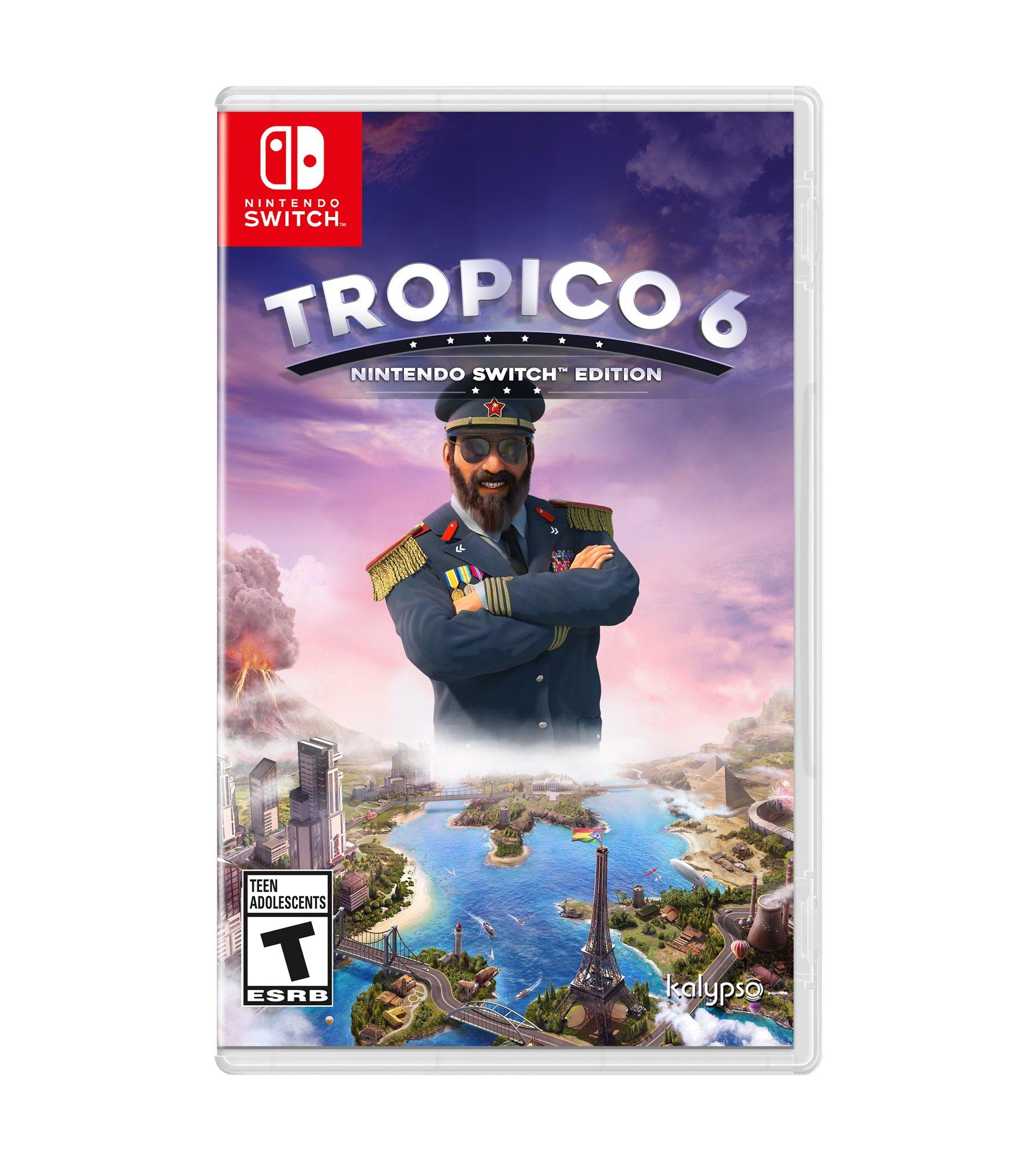 Tropico 6: Nintendo Switch Edition box art for Nintendo Switch